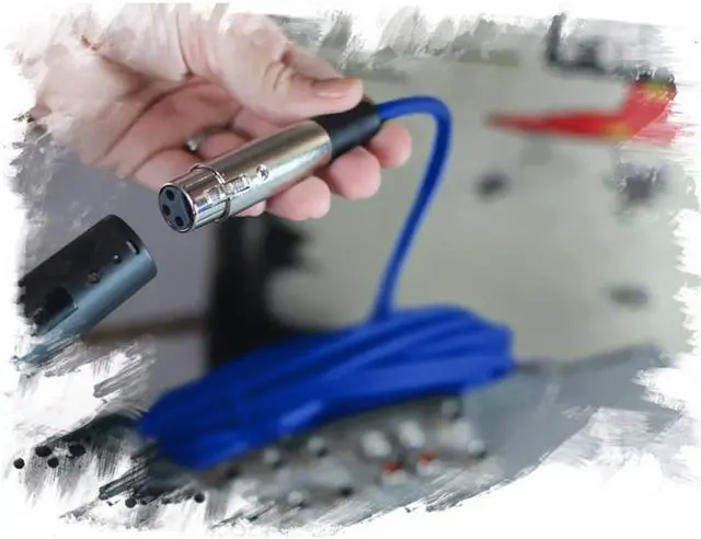 Alt view image 7 of 7 - XLR Female to 1/4" Male Jack Microphone Cables (6 Pack) by FAT TOAD| 20ft Professional Pro Audio Mic Blue Cord Patch Lo-Z Connector | 20 Gauge Shielded, Balanced Wire for Impeccable DJ Audio Recording