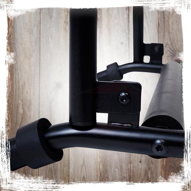 Alt view image 4 of 7 - Seven Guitar Rack Stand by GRIFFIN | Floor Storage Holder for Multiple Guitars | Neck Mount Support For Electric, Acoustic Bass, Accessories | Recording Studios, Schools, Stage Performers, Wall Hanger