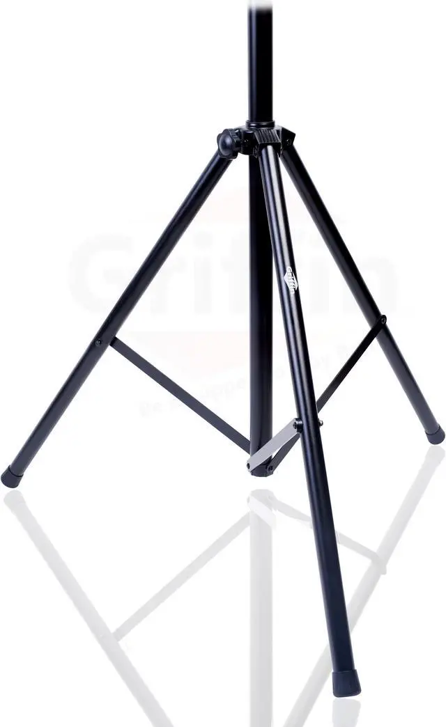 Alt view image 7 of 8 - Light Truss Stand System by GRIFFIN | I-Beam Trussing Set & DJ Booth Platform Kit | Hanging Mount Lighting Package for Music Gear, PA Speakers, Can Lights | T-Bar Extension for Portable Audio Stage