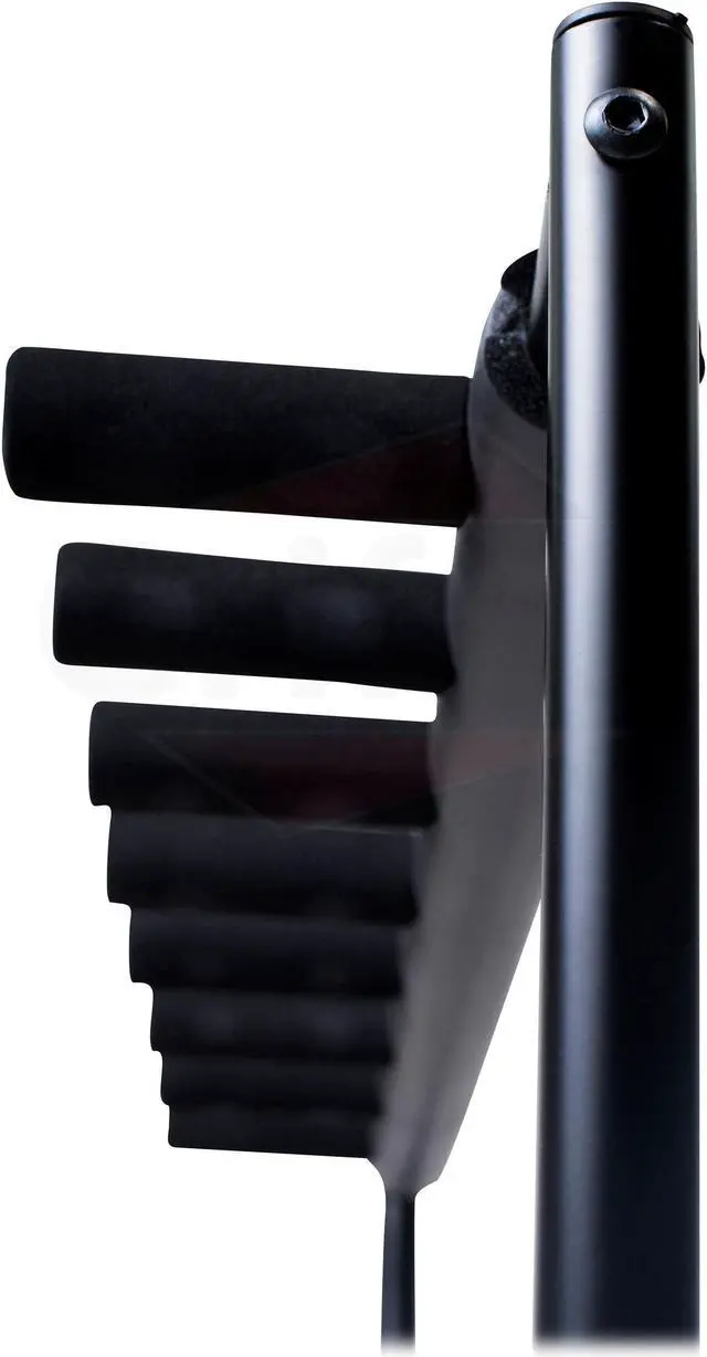 Alt view image 7 of 7 - Five Guitar Rack Stand by GRIFFIN | Holder for 5 Guitars & Folds Up For Easy Transport | Neoprene Tubing Accessories | Ideal For Music Bands, Recording Studios, Schools, Stage Performers & Artists