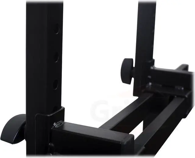 Alt view image 5 of 8 - Double Piano Keyboard & Laptop Stand by GRIFFIN | 2 Tier/Dual Portable Studio Mixer Rack for Turntables, DJ Coffins, Speakers, Digital Audio Gear & Music Equipment | Folding Stage Mount Multi Platform