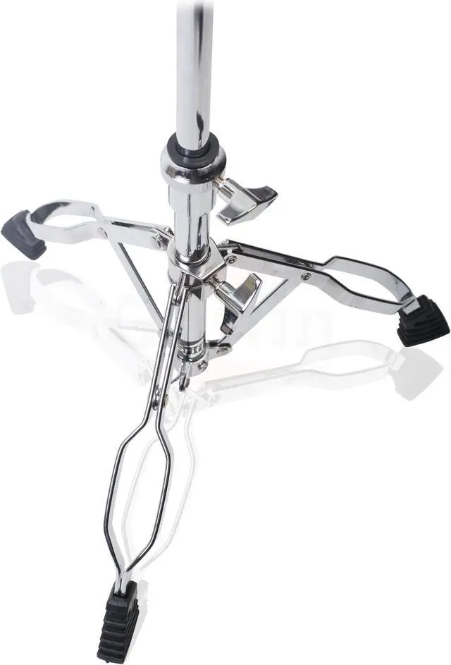 Alt view image 6 of 7 - Snare Drum Stand by GRIFFIN | Deluxe Percussion Hardware Base Kit | Double Braced, Light Weight Mount for Standard Snares, Tom Drums & Practice Pad | Slip-Proof Gear Tilter & Clamp Style Basket Holder