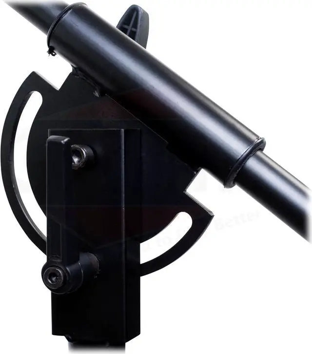 Alt view image 4 of 8 - GRIFFIN Professional Studio Microphone Boom Stand with Casters | Extended Height Recording Mic Holder Tripod on Wheels | Tall Telescoping Arm Mount & Retractable Legs for Vocals, Choir, Overhead Drums