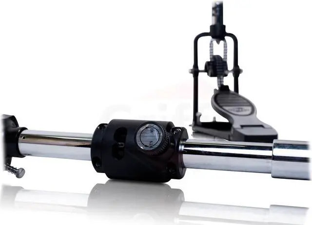 Alt view image 2 of 7 - Remote Hi Hat Stand with Foot Pedal by GRIFFIN | Drummers Cable Auxiliary Cymbal High Hat Percussion Hardware with Drum Key | Heavy Duty Sturdy HiHat Holder | All Metal Construction Mount Complete Kit