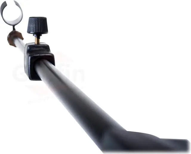 Alt view image 6 of 7 - Microphone Boom Stand with Mic Clip Adapter (Pack of 6) by GRIFFIN | Adjustable Holder Mount For Studio Recording Accessories, Singing Vocal Karaoke, Live Stage | Tripod Folding Legs & Telescoping Arm