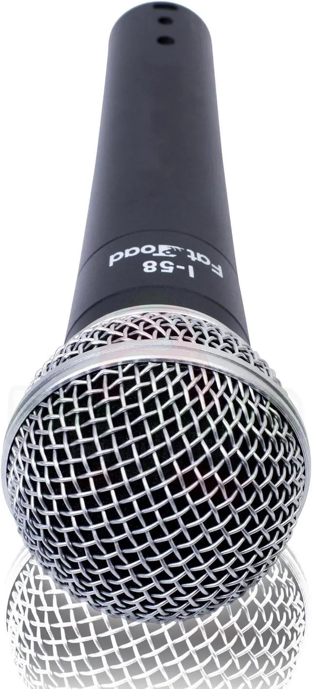 Alt view image 2 of 7 - 20 PACK Cardioid Dynamic Microphones & Clips by FAT TOAD | Vocal Handheld, Unidirectional Mic | Singing Mics Designed for Music Stage Performances & Professional Studio Recording or DJ Karaoke