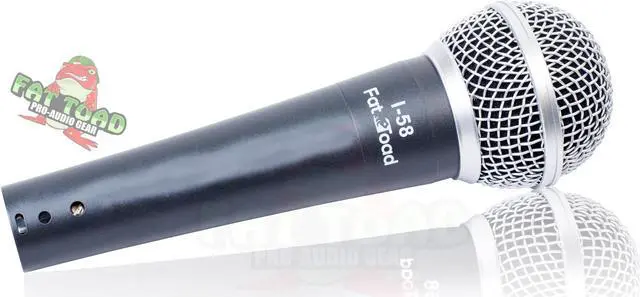 Alt view image 4 of 7 - 20 PACK Cardioid Dynamic Microphones & Clips by FAT TOAD | Vocal Handheld, Unidirectional Mic | Singing Mics Designed for Music Stage Performances & Professional Studio Recording or DJ Karaoke