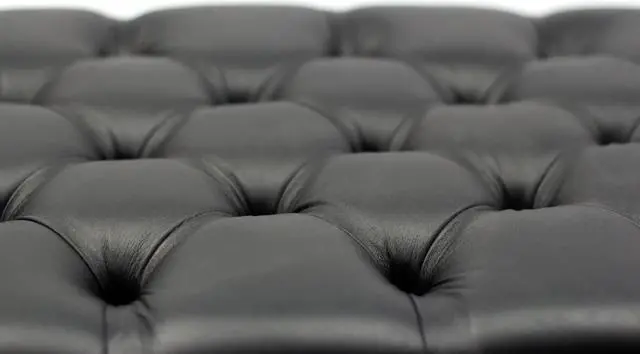 Alt view image 7 of 7 - Genuine Leather Adjustable Piano Bench by GRIFFIN | Black Solid Wood Vintage Style & Heavy-Duty Ergonomic Keyboard Stool | Cushion Seat With Storage Space | Home Vanity Bench or Musicians Guitar Chair