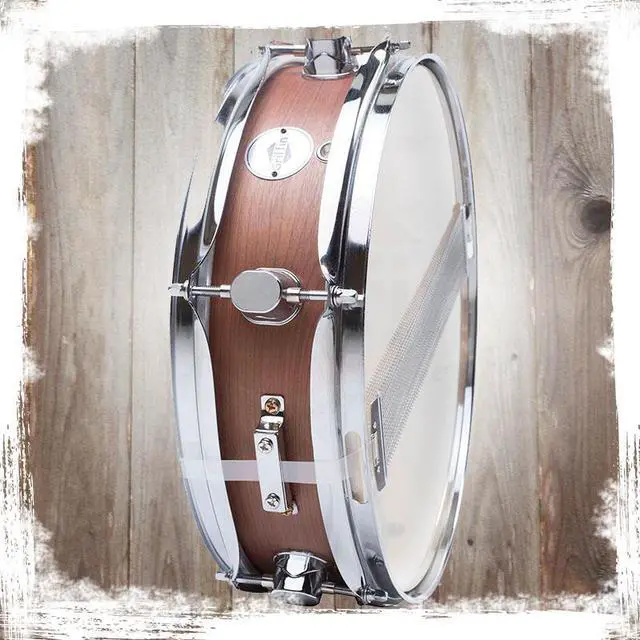 Alt view image 7 of 7 - Piccolo Snare Drum 13" x 3.5" by GRIFFIN | 100% Poplar Wood Shell with Black Hickory Finish & Coated Drum Head | Drummers Acoustic Marching Kit Percussion Instrument with Snare Strainer Throw Off Set