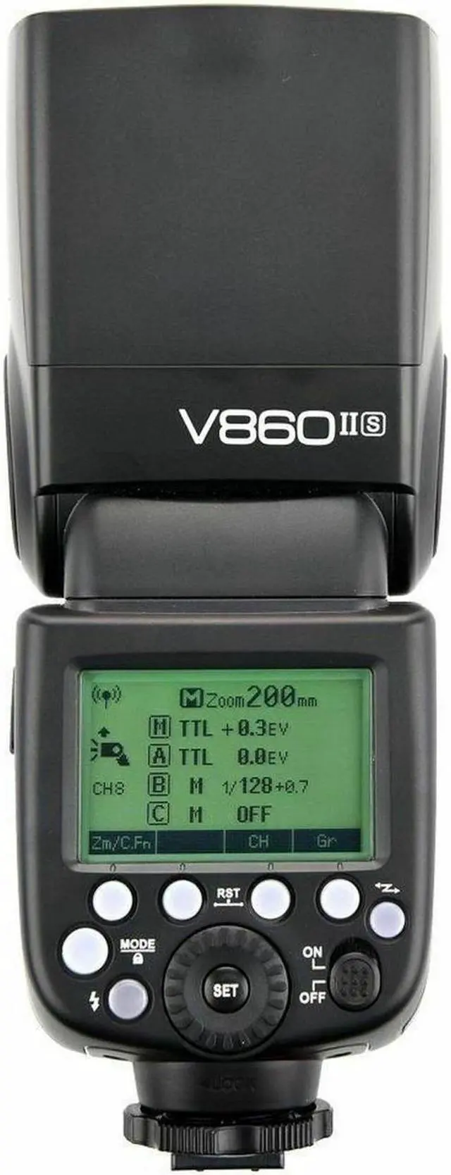 Alt view image 4 of 6 - NEW Godox V860II-S Camera Flash Speedlite for Sony A7 A99 2.4G HSS 1/8000 TTL