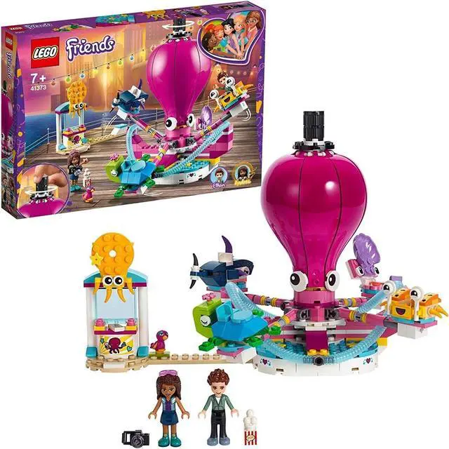 Alt view image 2 of 7 - LEGO The Octopus Carousel Friends Building Games, 41373, Multicolored