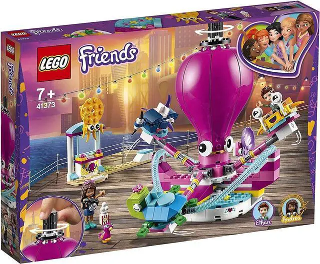 Main image of LEGO The Octopus Carousel Friends Building Games, 41373, Multicolored