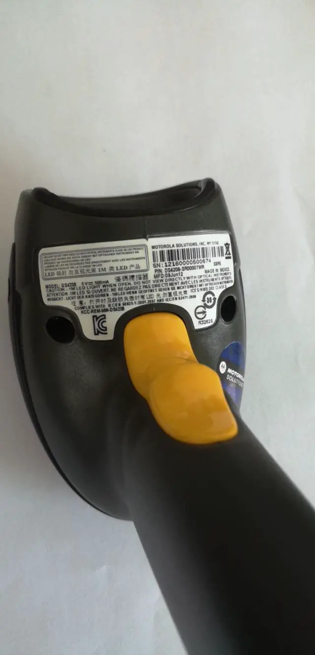 Alt view image 5 of 5 - Symbol DS4208 Series barcode scanner DS4208-SR Handheld 2D Omnidirectional Barcode Scanner/Imager with USB Cable DS4208-SR00007WR