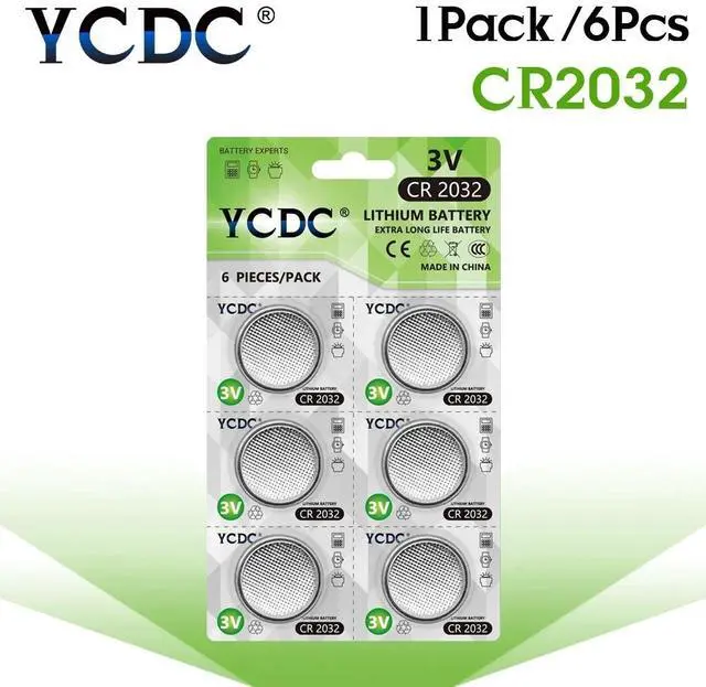 Alt view image 6 of 6 - bateria cr2032 batteries 2032 pile 3v lithium battery DL2032 CR 2032 KCR2032 5004LC ECR2032 button cell coin Battery watch