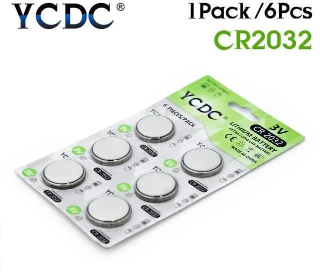 Alt view image 2 of 6 - bateria cr2032 batteries 2032 pile 3v lithium battery DL2032 CR 2032 KCR2032 5004LC ECR2032 button cell coin Battery watch