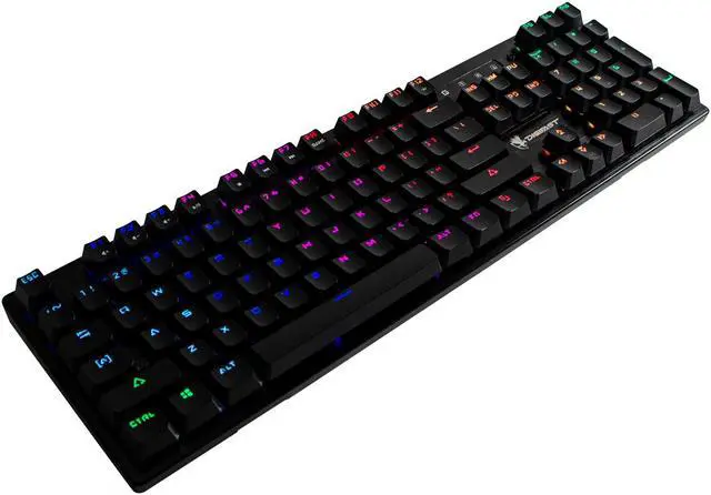 Alt view image 5 of 6 - Digifast LK32 Mechanical RGB Gaming Keyboard | Optical Linear Switches 100 Million Durability | Customizable Color | Textured Surface | Water-Resistant Design