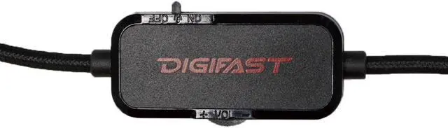 Alt view image 5 of 5 - Digifast Headset Apollo Series X2, Lightweight, Noise-Canceling Adjustable Microphone, Remote Vol/Mic Control, Plug & Play, 3.5 Mm Audio Jack