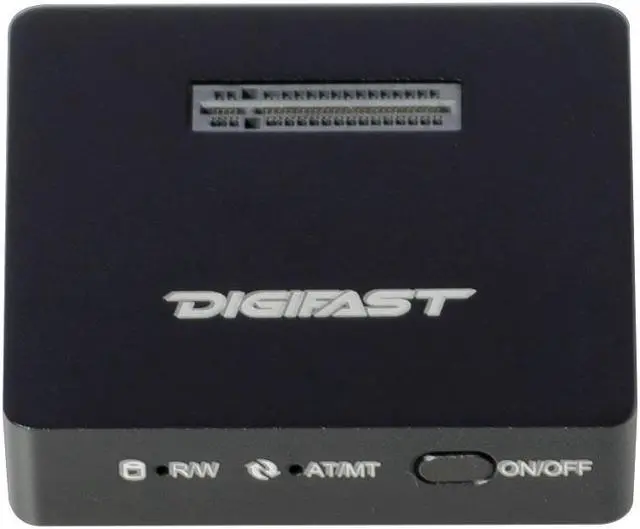 Alt view image 2 of 6 - Digifast M.2 NVMe SSD Docking Base, USB3.2 GEN2 Type-C (10 Gbps), Lightweight, Portable Design - Black