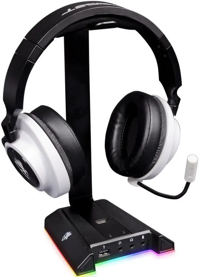 Alt view image 3 of 6 - Digifast Atlas RGB Headset Stand