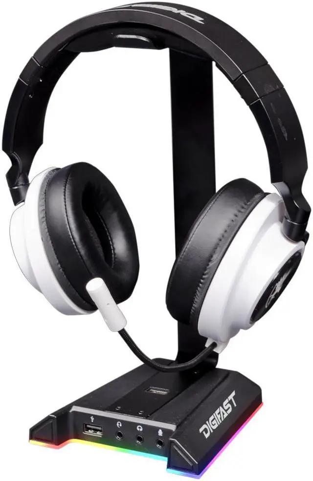 Alt view image 4 of 6 - Digifast Atlas RGB Headset Stand
