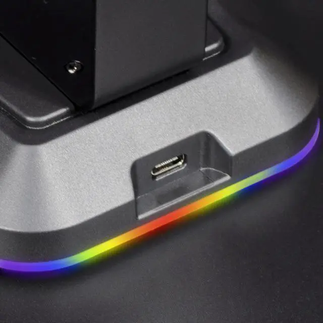 Alt view image 5 of 6 - Digifast Atlas RGB Headset Stand