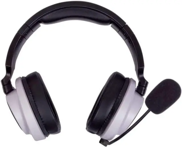 Alt view image 3 of 12 - Digifast Orpheus White Gaming Headset, Noise-Canceling Adjustable Microphone, Remote Vol/Mic Control, Plug & Play, 50 mm driver