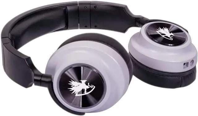 Alt view image 2 of 12 - Digifast Orpheus White Gaming Headset, Noise-Canceling Adjustable Microphone, Remote Vol/Mic Control, Plug & Play, 50 mm driver