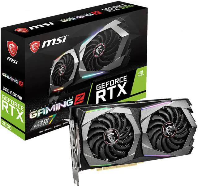 MSI GeForce RTX 2060 DirectX 12 RTX 2060 GAMING Z 6G 6GB 192-Bit