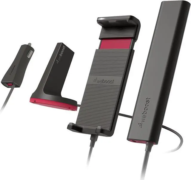 Alt view image 2 of 8 - weBoost Drive Sleek [Single User] In-Vehicle Cell Phone Signal Booster Kit for Car, Truck SUV, All Carriers 3G/4G LTE