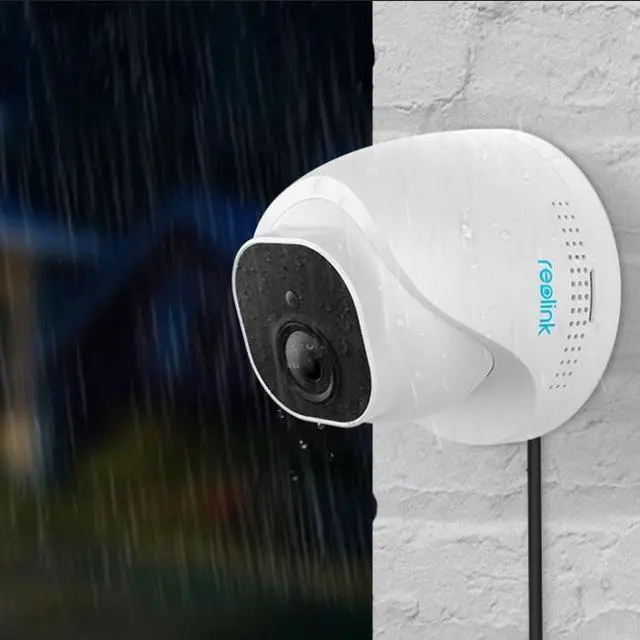Alt view image 10 of 14 - Reolink Security Camera Outdoor, IP PoE Dome Surveillance Camera, Smart Human/Vehicle Detection, Work with Smart Home, 100ft 5MP HD IR Night Vision, Up to 256GB Micro SD Card - RLC-520A
