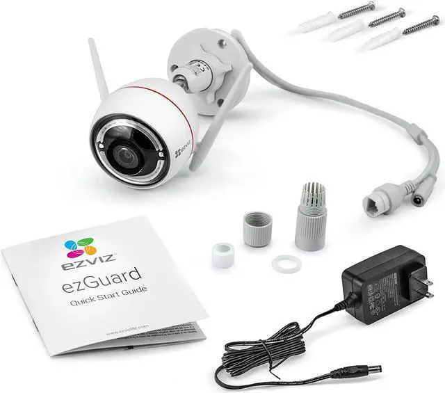 Alt view image 7 of 7 - EZVIZ C3W PRO 4MP Outdoor WiFi Camera