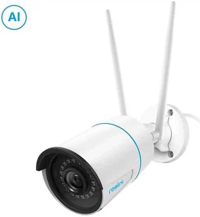 Alt view image 8 of 8 - Reolink 5MP HD Smart Human/Vehicle Detection 2.4G/5Ghz WiFi Camera, work with Google Assistant, Time-Lapse, 256GB Micro SD Storage (not Included) for 24/7 Recording, RLC-510WA