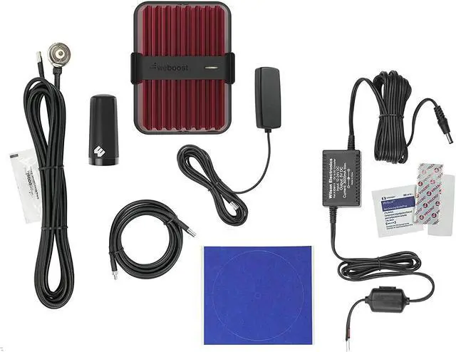 Alt view image 4 of 9 - weBoost Drive Reach Fleet [Multi User] In-Vehicle Cell Phone Signal Booster Kit for Truck/SUV/Fleet All Carriers 3G/4G LTE