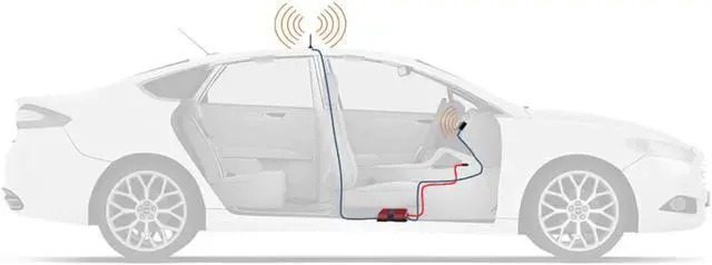 Alt view image 2 of 8 - weBoost Drive Reach - In-Vehicle Cell Phone Signal Booster Kit