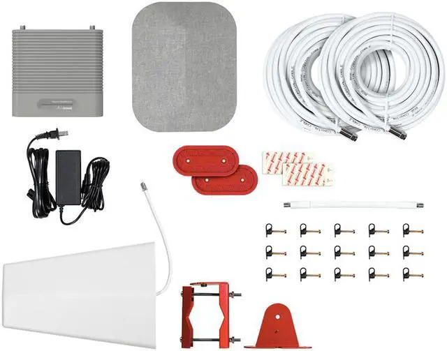 Alt view image 2 of 6 - weBoost Home MultiRoom - In-Home Cell Phone Signal Booster Kit