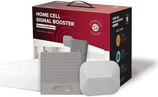 Alt view image 3 of 6 - weBoost Home MultiRoom - In-Home Cell Phone Signal Booster Kit
