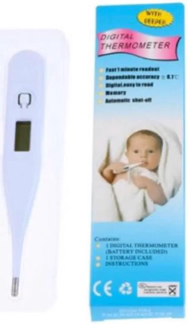 Alt view image 5 of 6 - 1pcs Personal Digital Oral Thermometer With Beeper for Baby/Adult (High Quality Accurate Reading) * Random Color