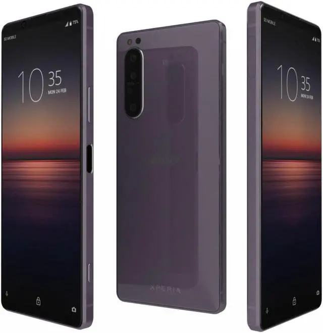 Main image of Sony Xperia 1 II 5G 256GB 8GB RAM | Unlocked | Dual SIM | GSM ONLY NO CDMA | Purple