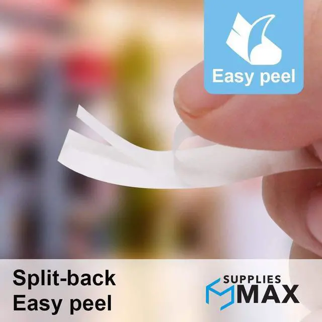 Alt view image 6 of 7 - SuppliesMAX Compatible Replacement for Brother White Continuous Paper Label Tape (2.4in X 100Ft.) (DK-2205)