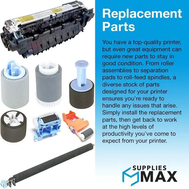 Alt view image 4 of 5 - SuppliesMAX Compatible Replacement for HP Laser Jet Enterprise M607/M608/M609/M610/M611/M612/E60055/E60065/E60075/E60155 110V Maintenance Kit (225000 Page Yield) (L0H24A)