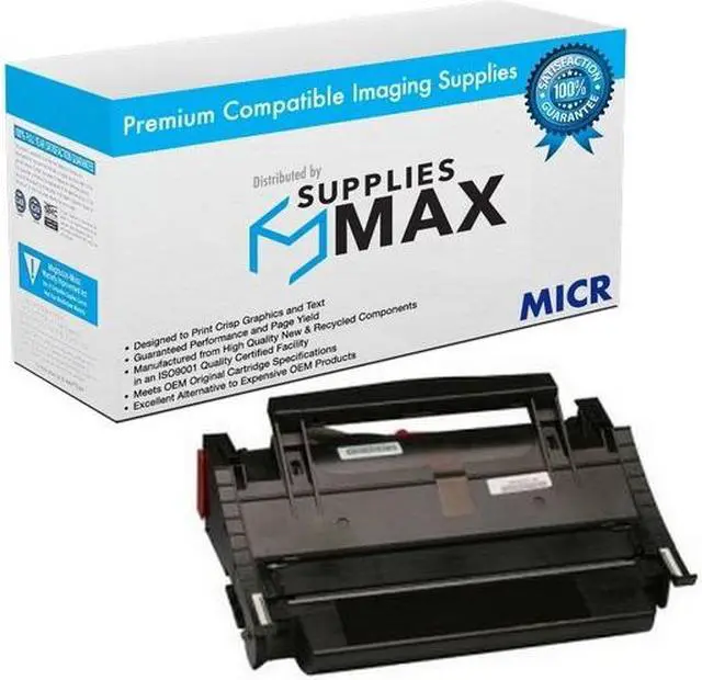Main image of SuppliesMAX Compatible MICR Replacement for Lexmark Optra M410/M410N/M412/M412N/4045 High Yield Toner Cartridge (15000 Page Yield) (17G0154)