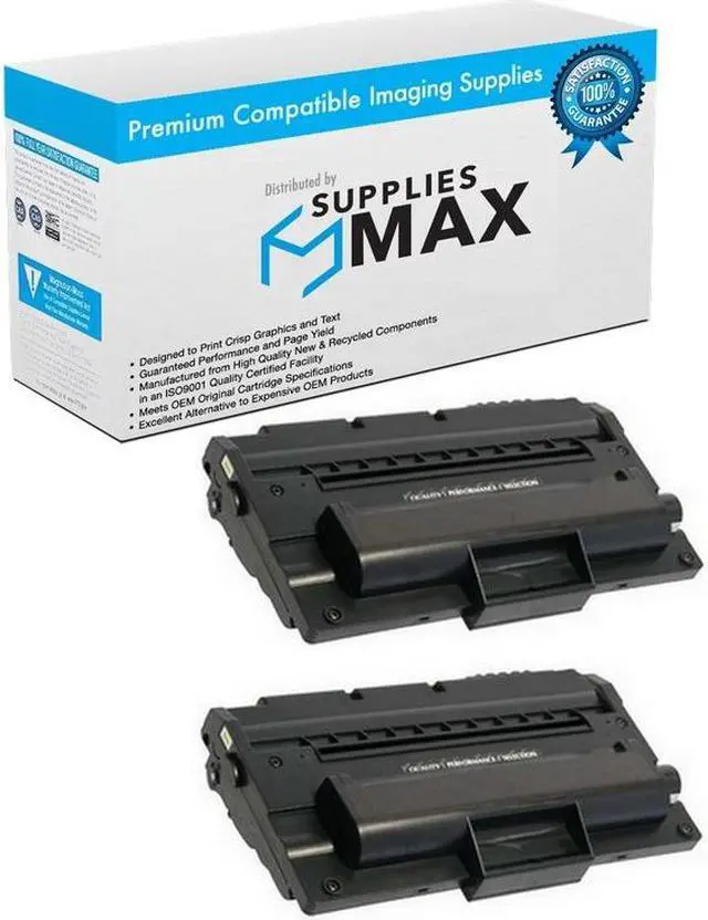Main image of SuppliesMAX Compatible Replacement for Samsung ML-2250/ML-2251N/ML-2251P/ML-2252W Toner Cartridge (2/PK-5000 Page Yield) (ML-P2250D5)