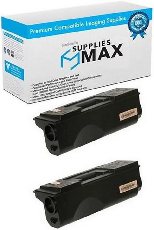 Main image of SuppliesMAX Compatible Replacement for Kyocera Mita FS-1920/ FS-1920N Toner Cartridge (2/PK-15000 Page Yield) (TK-57) (370QC0KM_2PK)