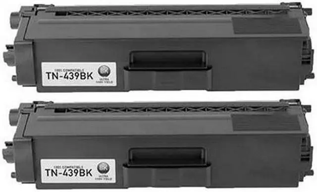 Alt view image 2 of 7 - SuppliesMAX Compatible Replacement for Brother HL-L9310CDW/MFC-L9570CDW Black Ultra High Yield Toner Cartridge (2/PK-9000 Page Yield) (TN-439BK_2PK)