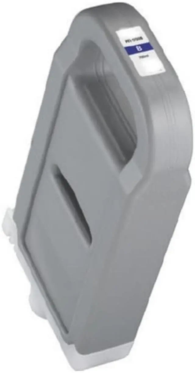Alt view image 2 of 7 - SuppliesMAX Compatible Replacement for Canon ImagePROGRAF PRO 2000/2100/4000/4100/4100S/6000/6100/6100S Blue Pigment High Yield Wide Format Inkjet (700ML) (0784C001)
