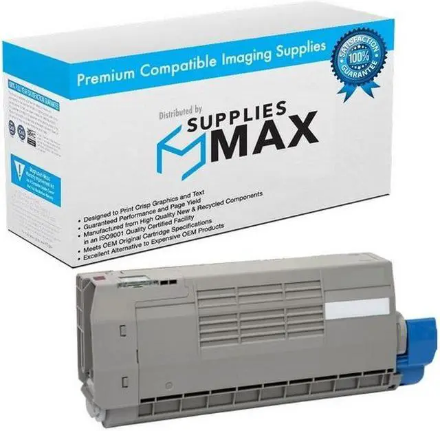 Main image of SuppliesMAX Compatible Replacement for Okidata C712DN/C712N Series Magenta Toner Cartridge (11500 Page Yield) (46507602)
