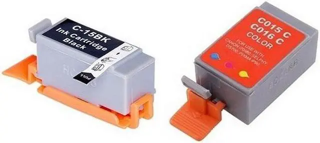 Alt view image 2 of 7 - SuppliesMAX Compatible Replacement for Canon i70/i80/PIXMA IP-90V/PIXUS 50i/80i/IP-90V Inkjet Combo Pack (Black/Color) (BCI-15BK/BCI-16C) (8190A003/8191A003MP)