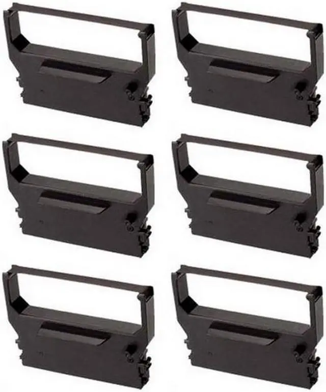 Alt view image 2 of 7 - SuppliesMAX Compatible Replacement for CIGR2840 Black P.O.S. Printer Ribbons (6/PK) - Replacement to Star-Micronics RC-300B