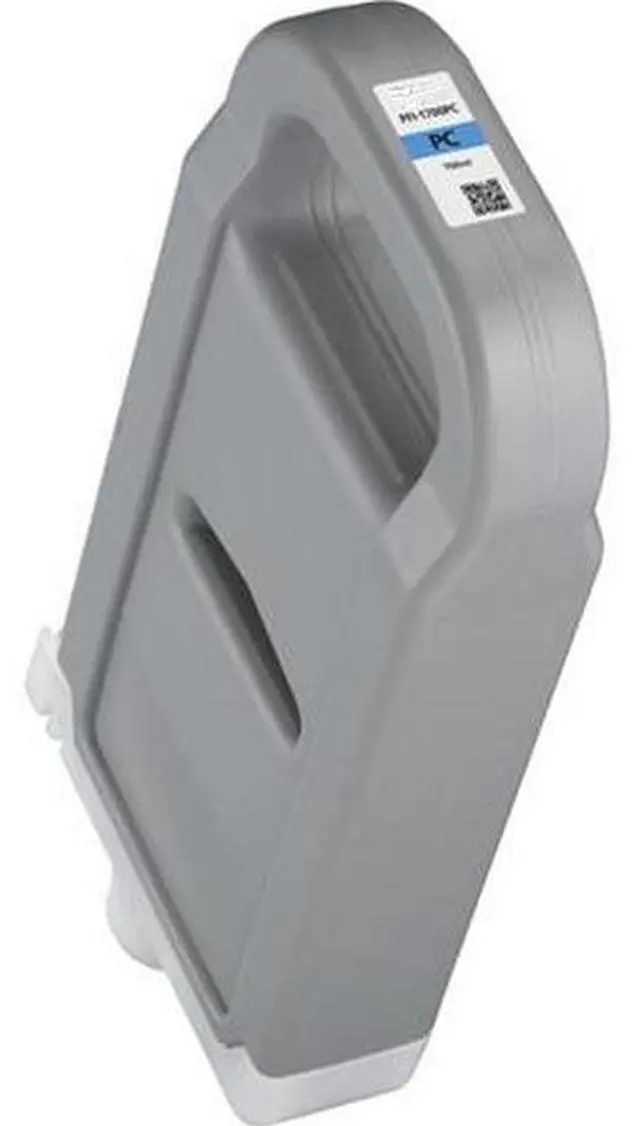 Alt view image 2 of 7 - SuppliesMAX Compatible Replacement for Canon ImagePROGRAF PRO 2000/2100/4000/4100/4100S/6000/6100/6100S Photo Cyan Pigment High Yield Wide Format Inkjet (700ML) (0779C001)