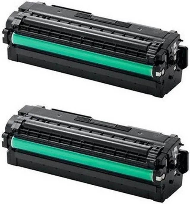 Alt view image 2 of 7 - SuppliesMAX Compatible Replacement for Samsung ProXpress C2620DW/ProXpress C2670FW/ProXpress C2680FX Black Toner Cartridge (2/PK-6500 Page Yield) (CLT-P505B)